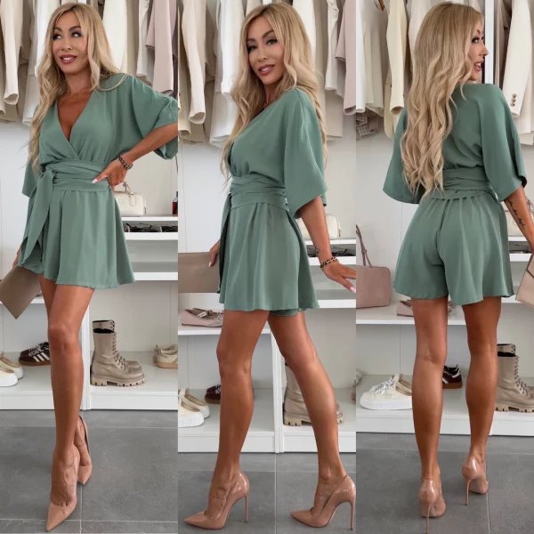 June™ | Wrap Style Mini Dress with Soft Fit