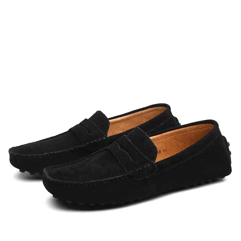 Pierce™ | Italian-Style Slip-On Suede Loafers