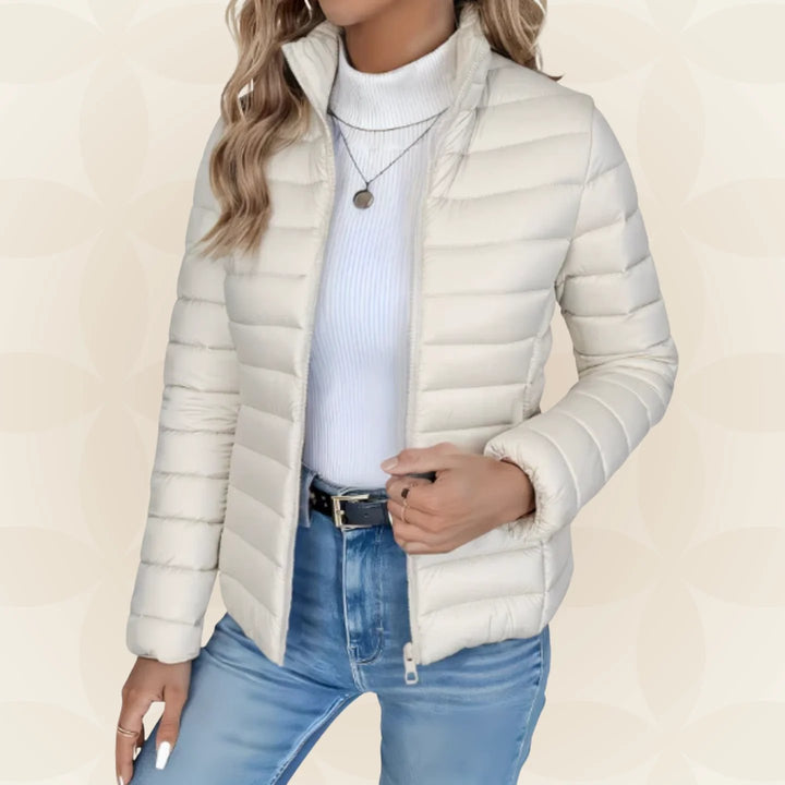 Adriana™ | Quilted Zip-Up Puffer Jacket