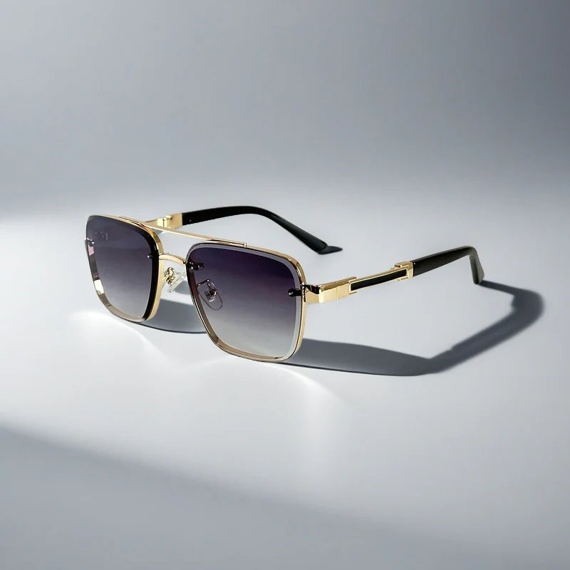Nova™ | Squared Gradient Aviator Sunglasses