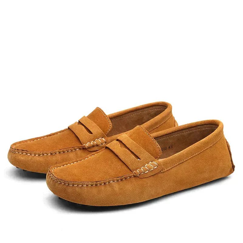 Pierce™ | Italian-Style Slip-On Suede Loafers
