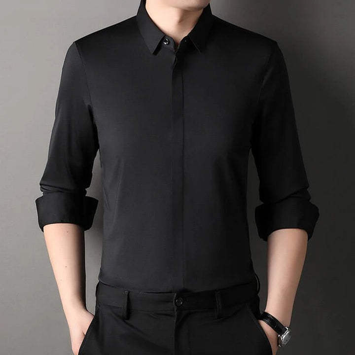 Liam™ |  Wrinkle-Free Stretch Dress Shirt