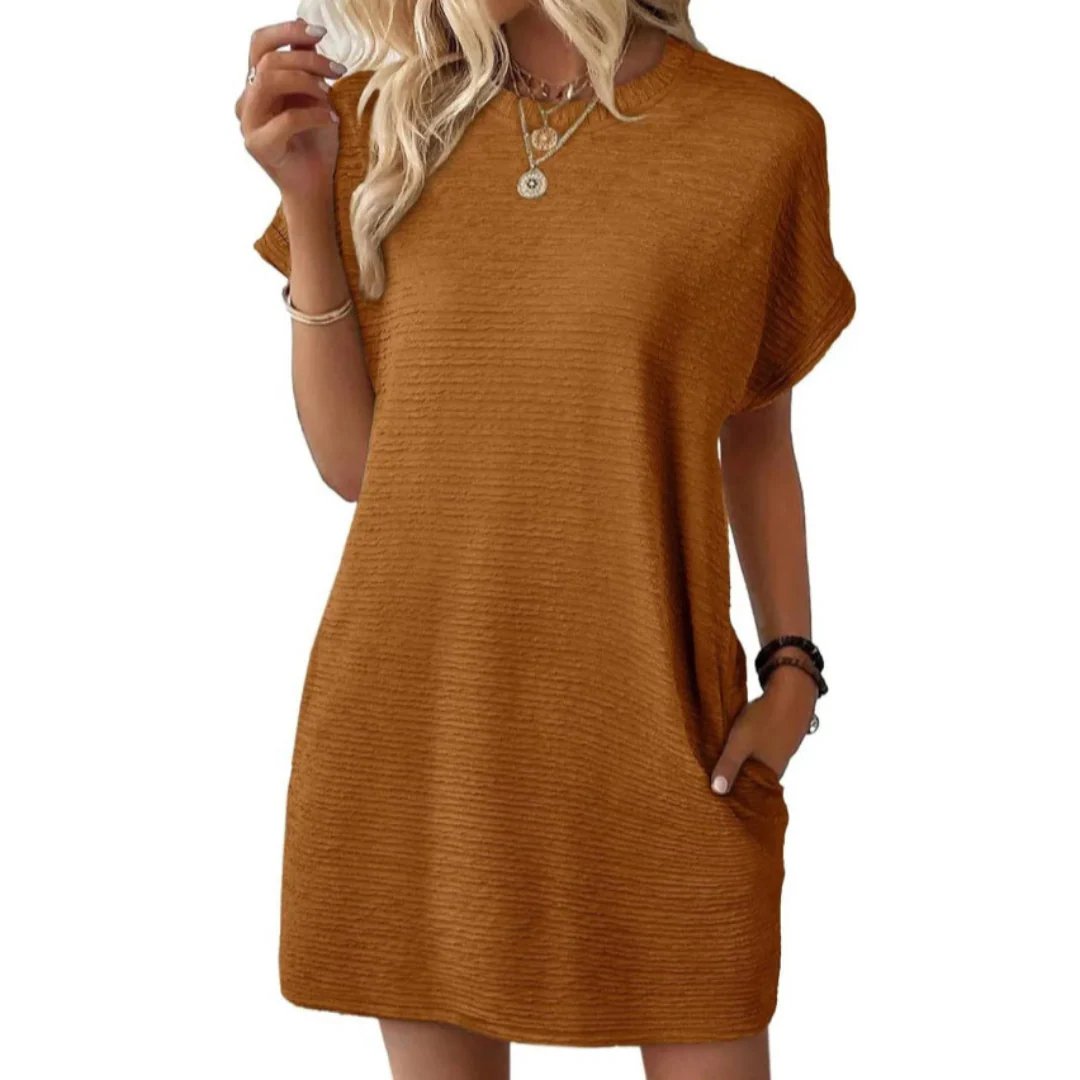 Serenity™ | Casual Loose Fit Round Neck Dress