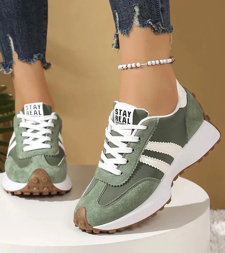 Eva™ | Retro-Inspired Suede Sneakers