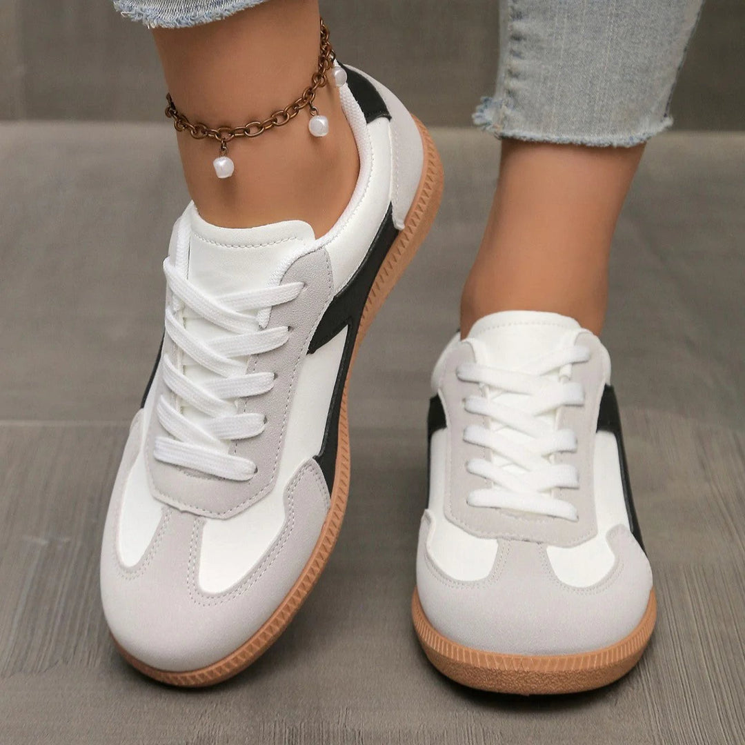 Mackenzie™ | Casual Lace-Up Trainers with Cushioned Sole