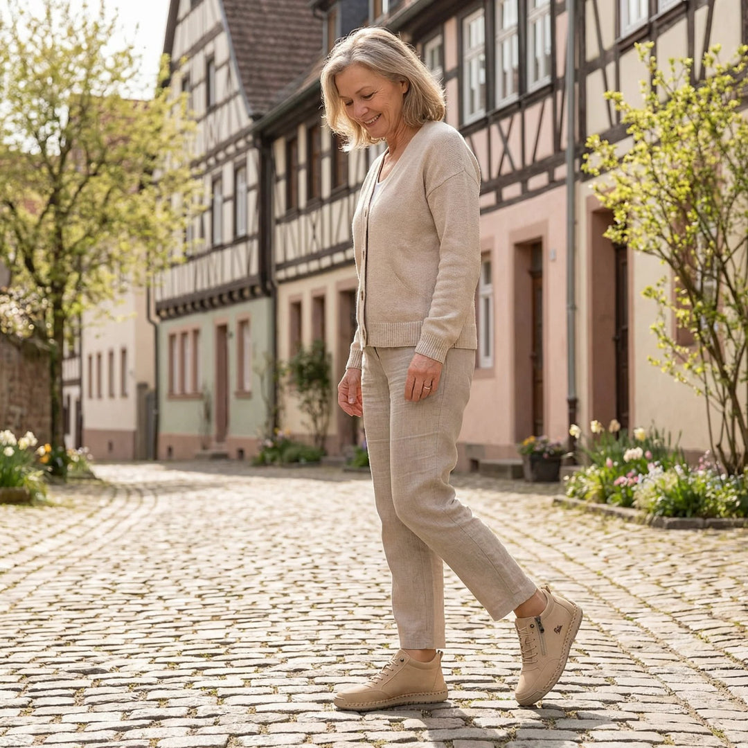Isla™ | Orthopedic Zip-Up Support Sneakers