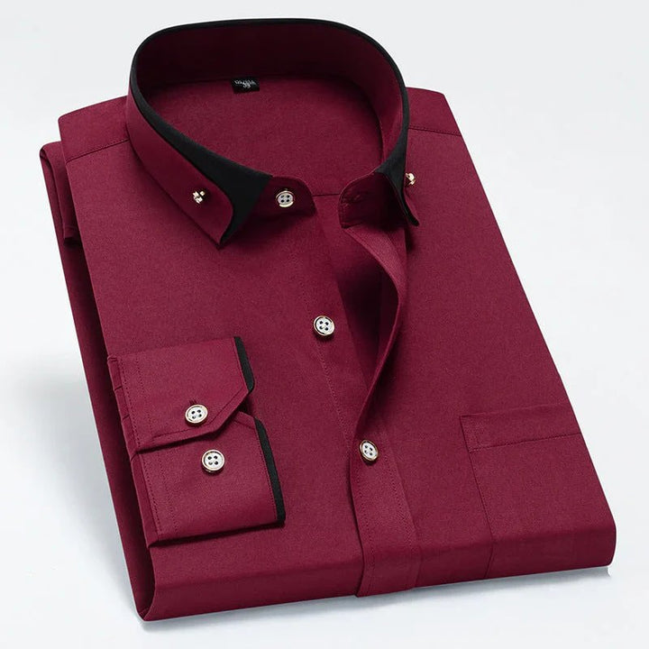 Maverick™ | Button-Front Long Sleeve Dress Shirt