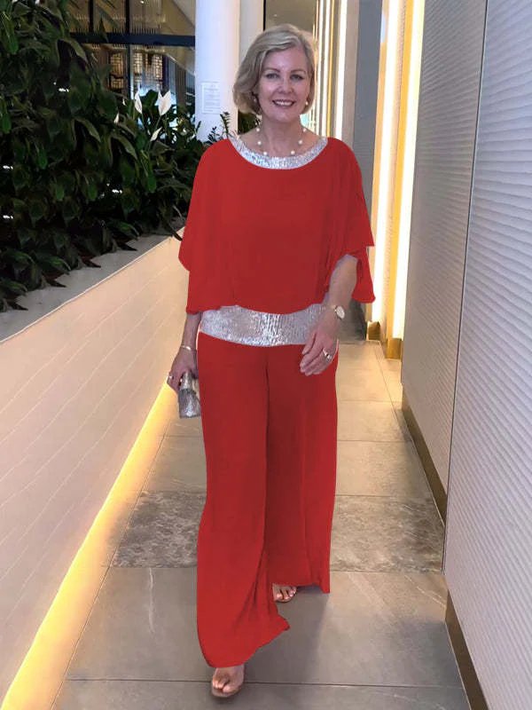 Hailey™ | Elegant Wide Sleeve Jumpsuit Set