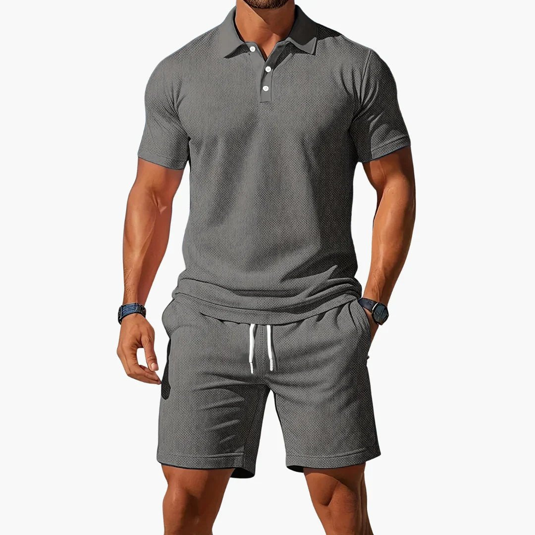 Nico™ | Breathable Polo Shirt and Shorts Set