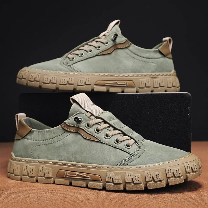 Alexander™ | Padded Canvas Rubber Sole Sneakers