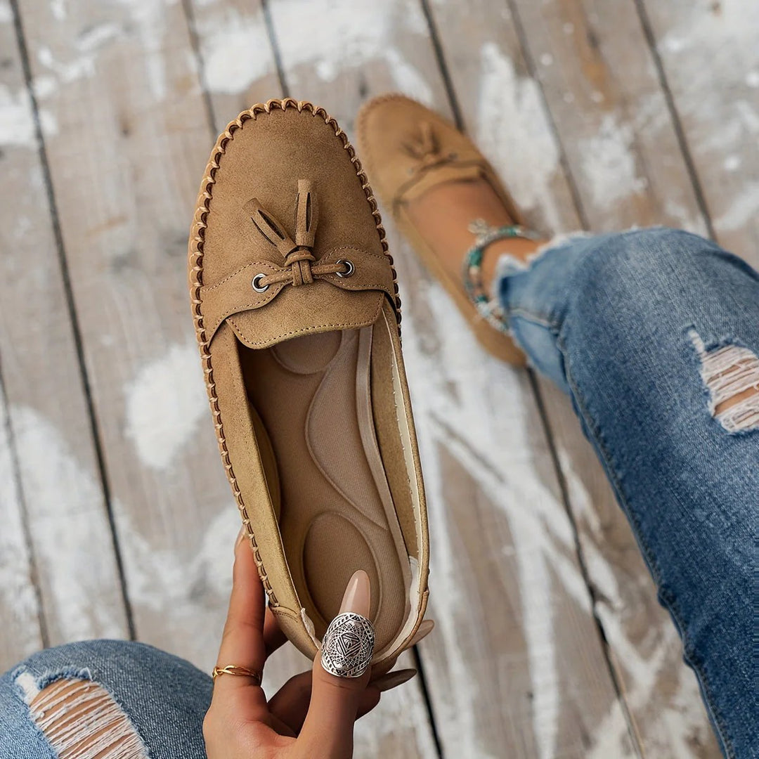 Nevaeh™ | Classic Loafers with Tassel Detail