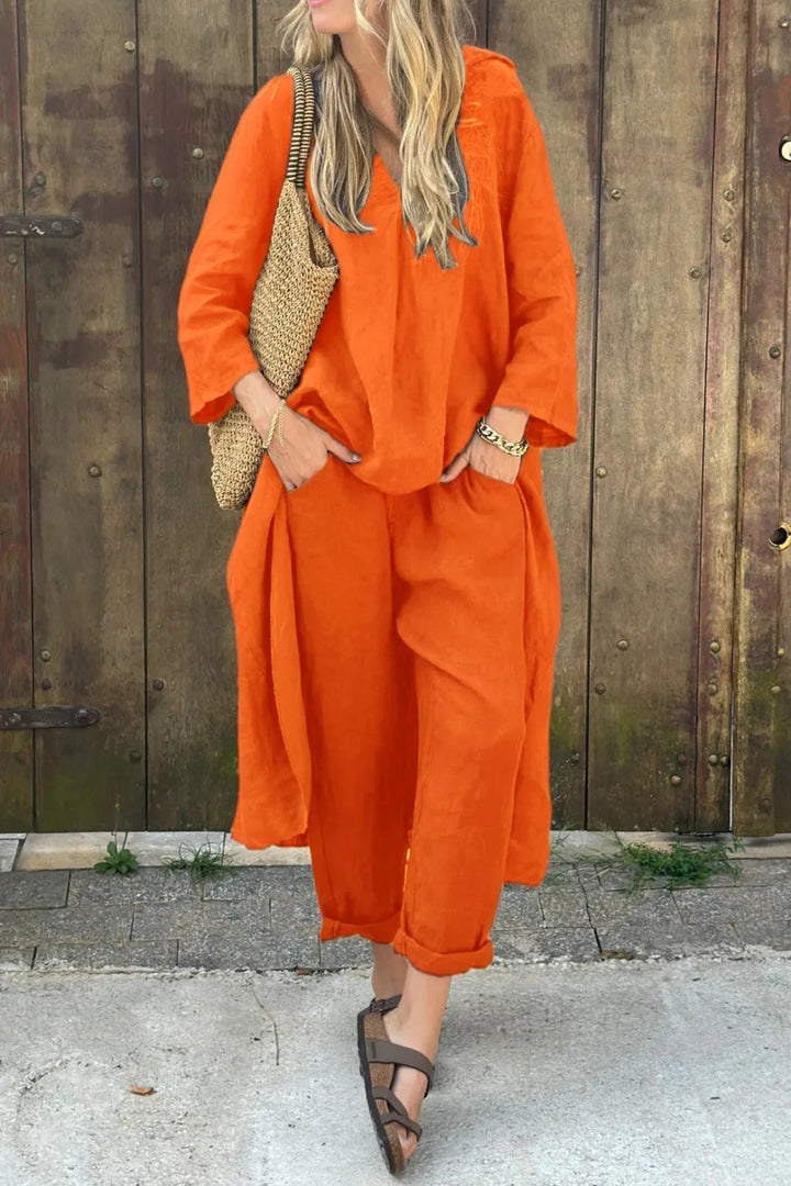 Cleo™ | Relaxed Fit Matching Two-Piece Coordinated Set