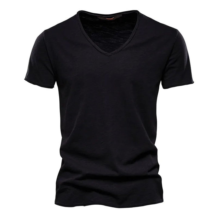 Hudson™ | V-Neck Breathable Short Sleeve T-Shirt