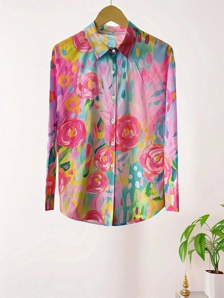 Alice™ | Button-Front Lightweight Blouse