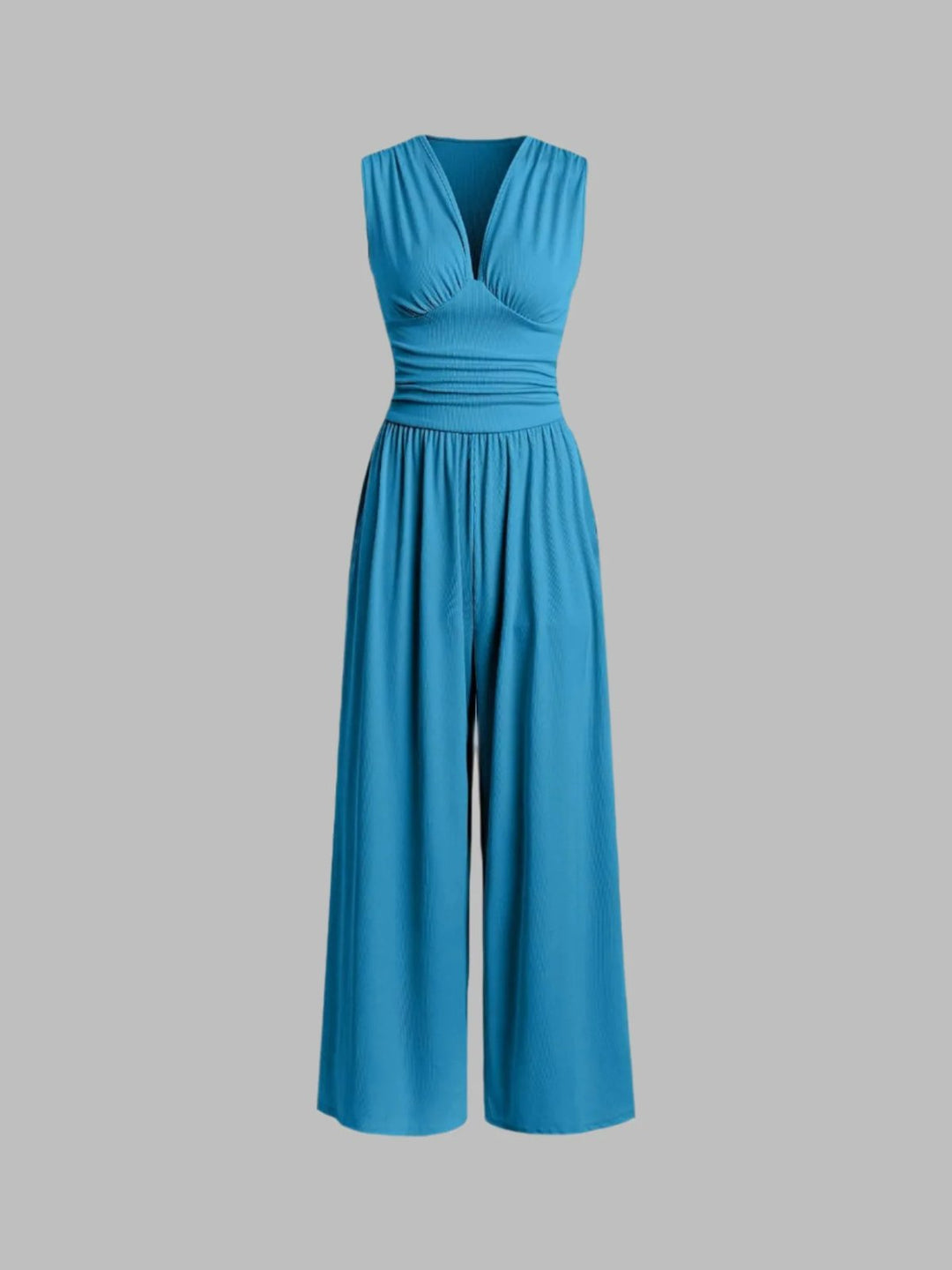 Alexa™ | Chic Sleeveless Wide-Leg Jumpsuit