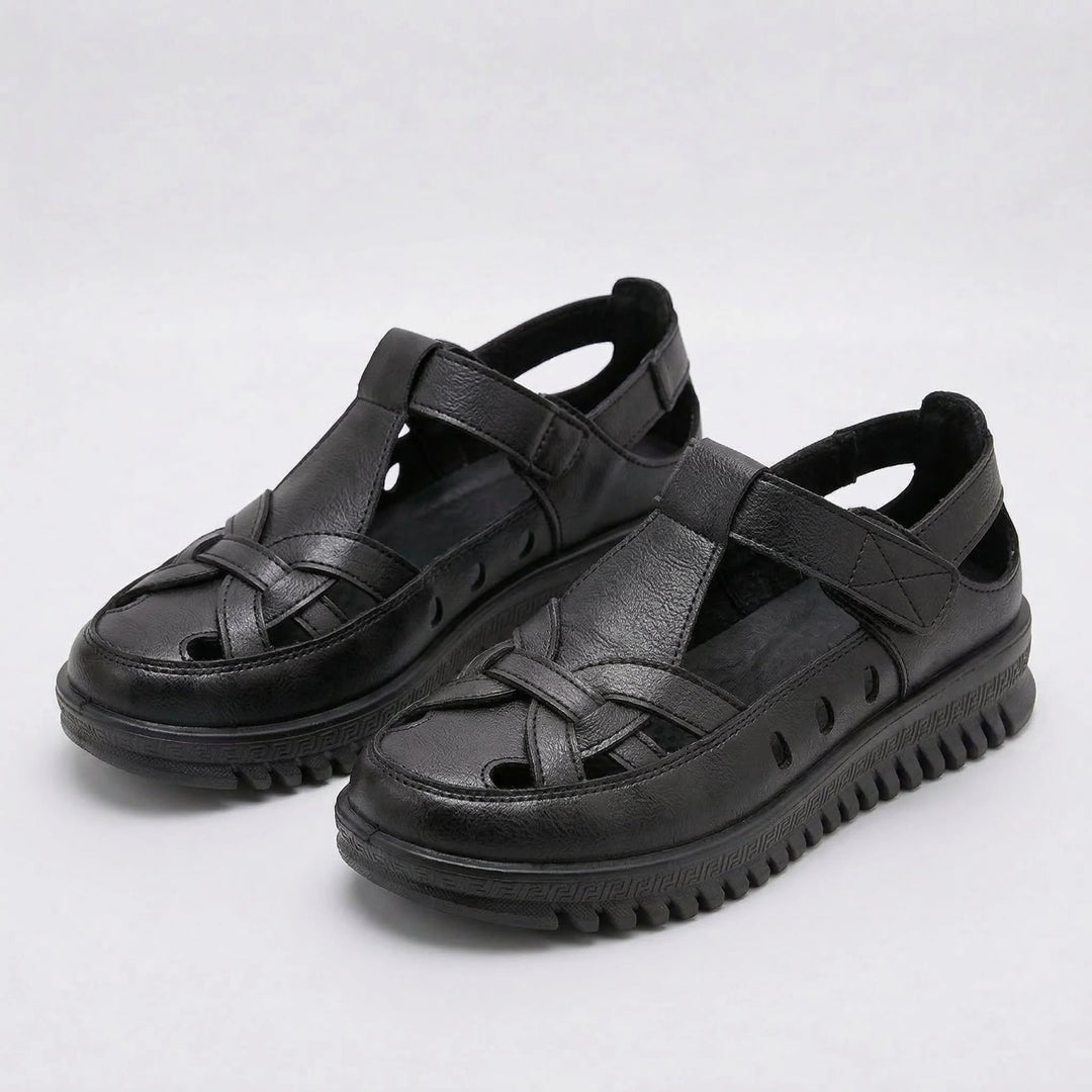 Catalina™ | Velcro Strap Cushioned Platform Sandals
