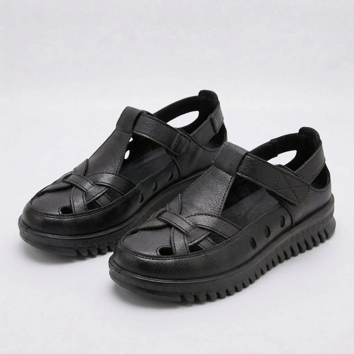 Catalina™ | Velcro Strap Cushioned Platform Sandals