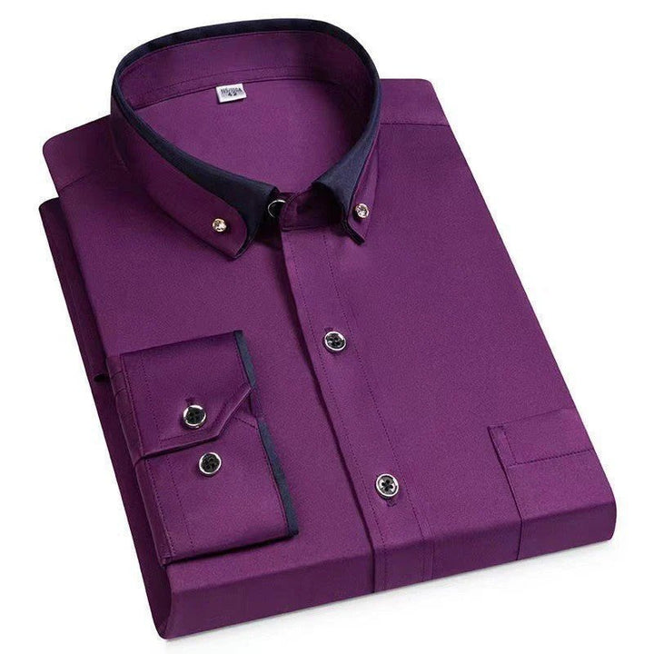 Maverick™ | Button-Front Long Sleeve Dress Shirt