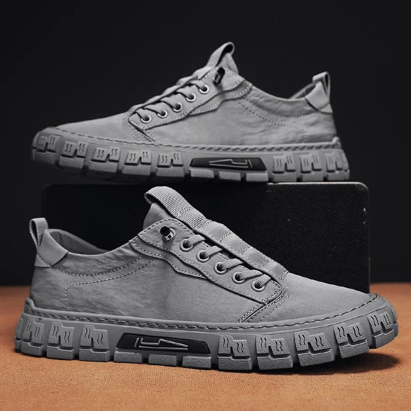 Alexander™ | Padded Canvas Rubber Sole Sneakers