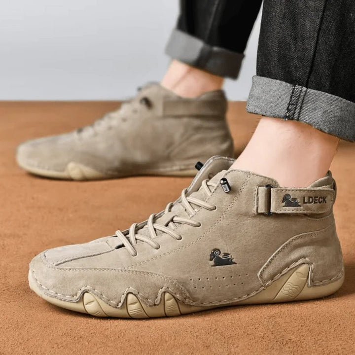 Nicholas™ | Orthopedic Barefoot Leather Shoes