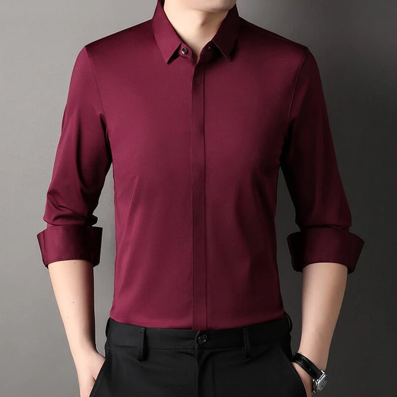 Liam™ |  Wrinkle-Free Stretch Dress Shirt