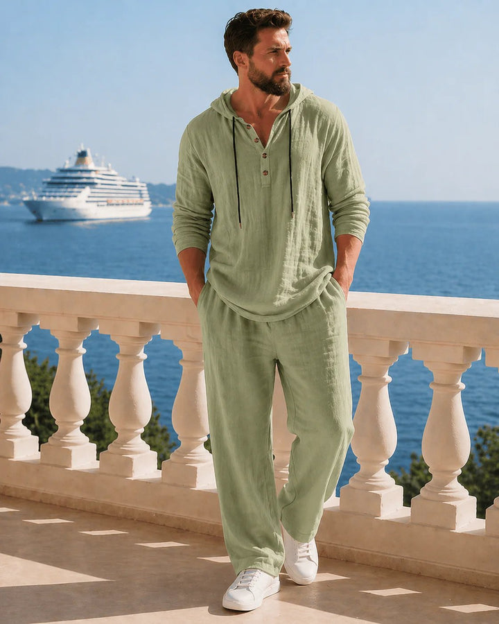 Harrison™ | Hooded Wrinkle-Free Two-Piece Set