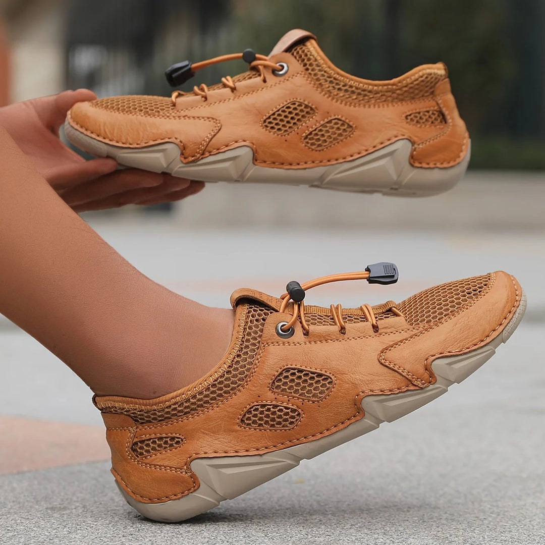Samantha™ | Breathable Mesh Lace-Up Athletic Sneakers