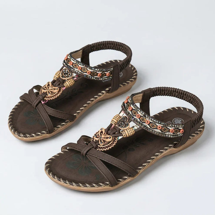 Emilia™ | Comfortable Sandals with Decorative Elements