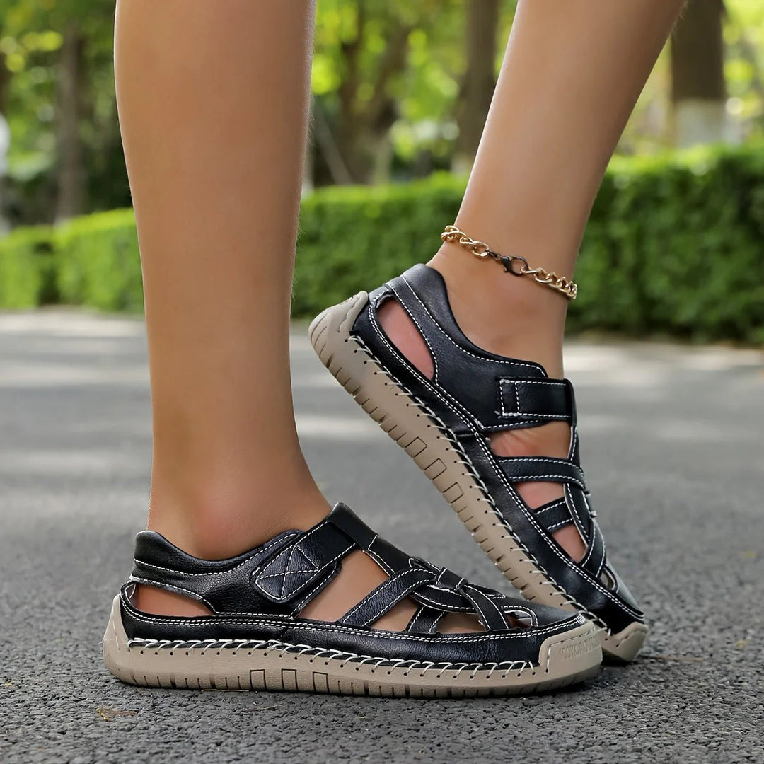 Keira™ | Lightweight Open Design Sandals with Velcro Closure