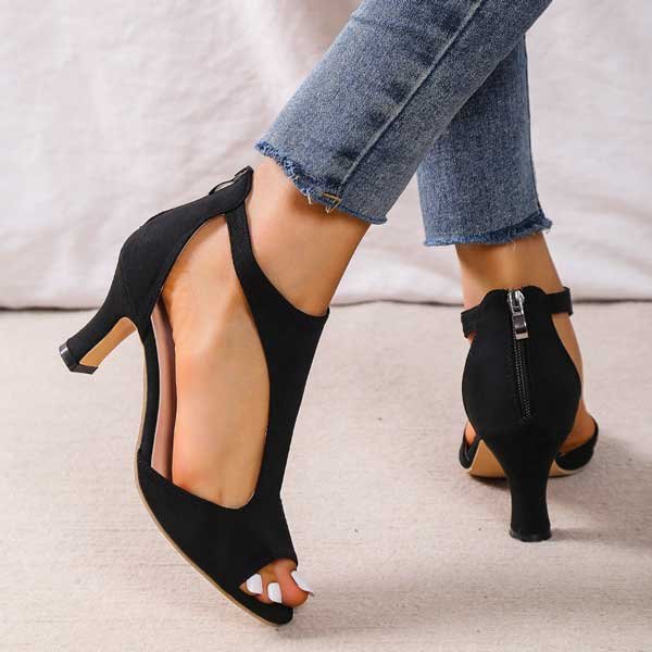 Isabella™ | Open-Toe Block Heel Orthopedic Sandals