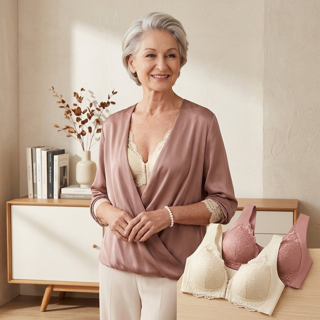 Esme™ | Front-Zip Wireless Seamless Bra 3-Pack