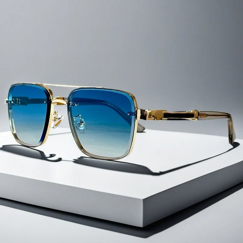 Nova™ | Squared Gradient Aviator Sunglasses