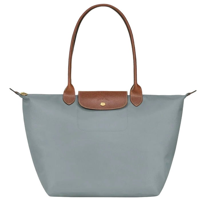 Gabriela™ | Lightweight Foldable Tote Bag with Leather Trim
