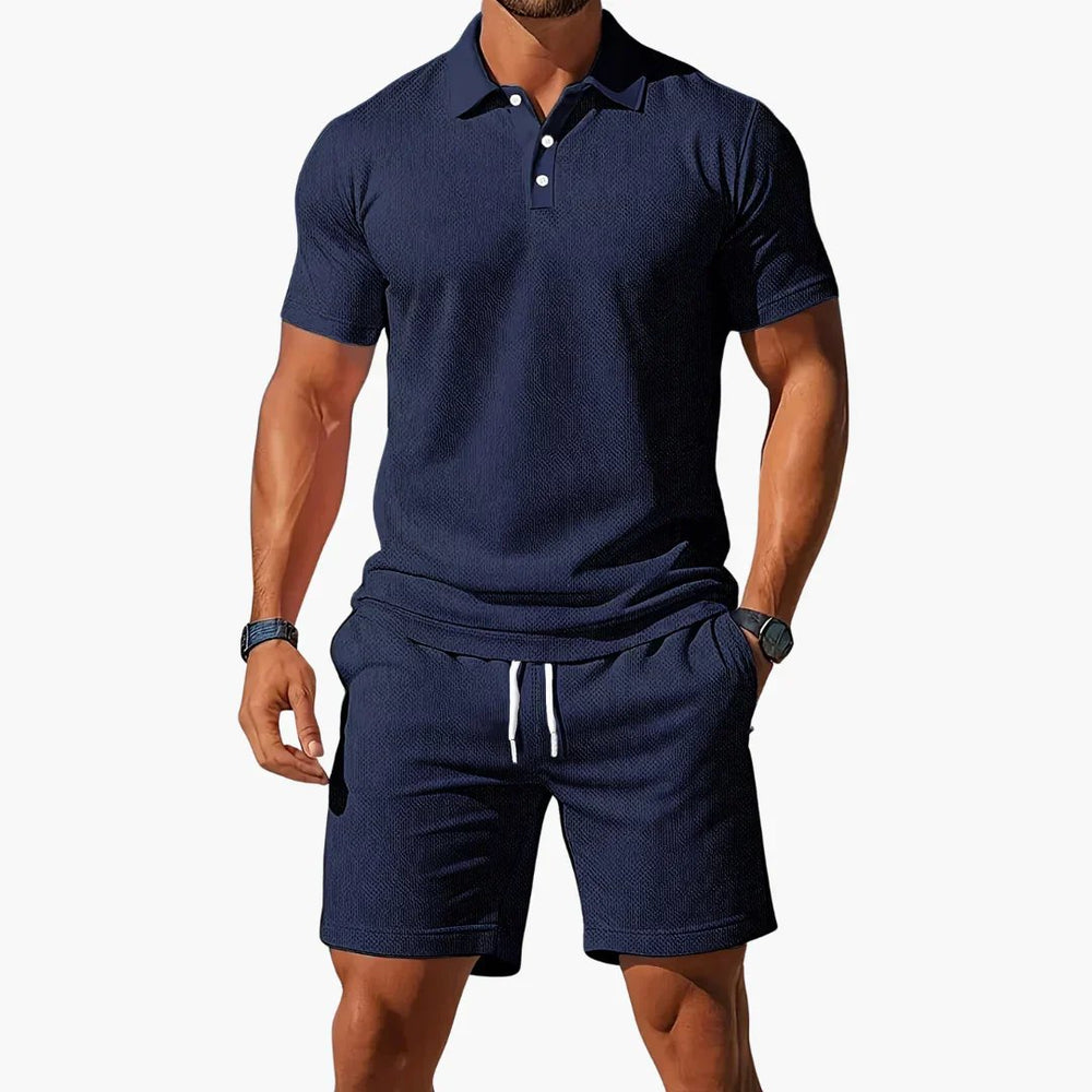Nico™ | Breathable Polo Shirt and Shorts Set