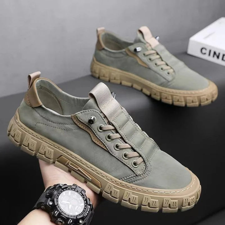 Alexander™ | Padded Canvas Rubber Sole Sneakers