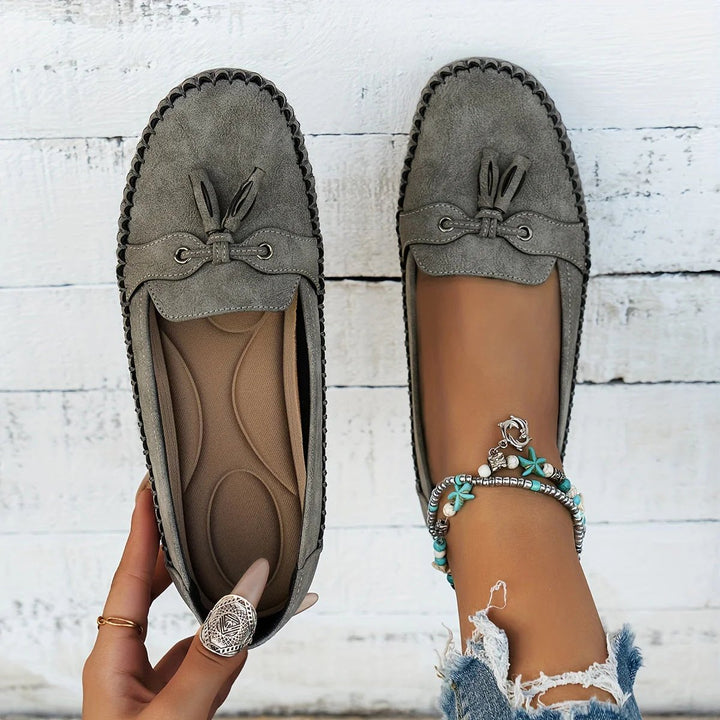 Nevaeh™ | Classic Loafers with Tassel Detail