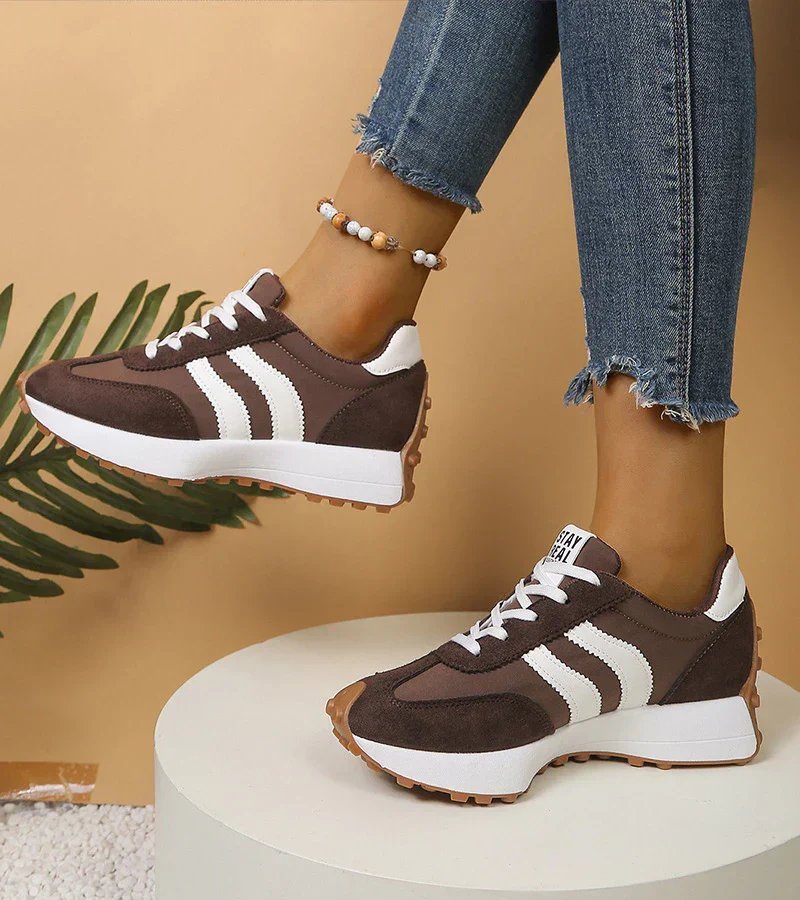 Eva™ | Retro-Inspired Suede Sneakers