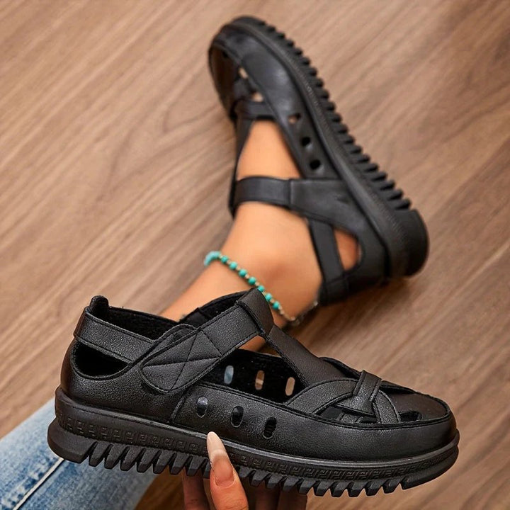 Catalina™ | Velcro Strap Cushioned Platform Sandals