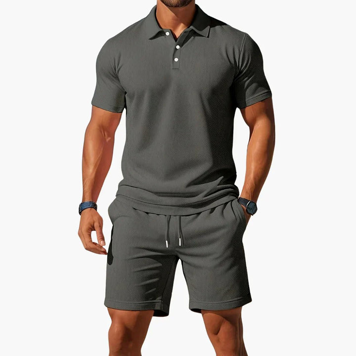 Nico™ | Breathable Polo Shirt and Shorts Set