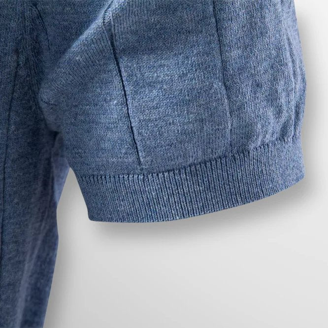 Mason™ | Ribbed Crewneck Short-Sleeve Sweater Tee