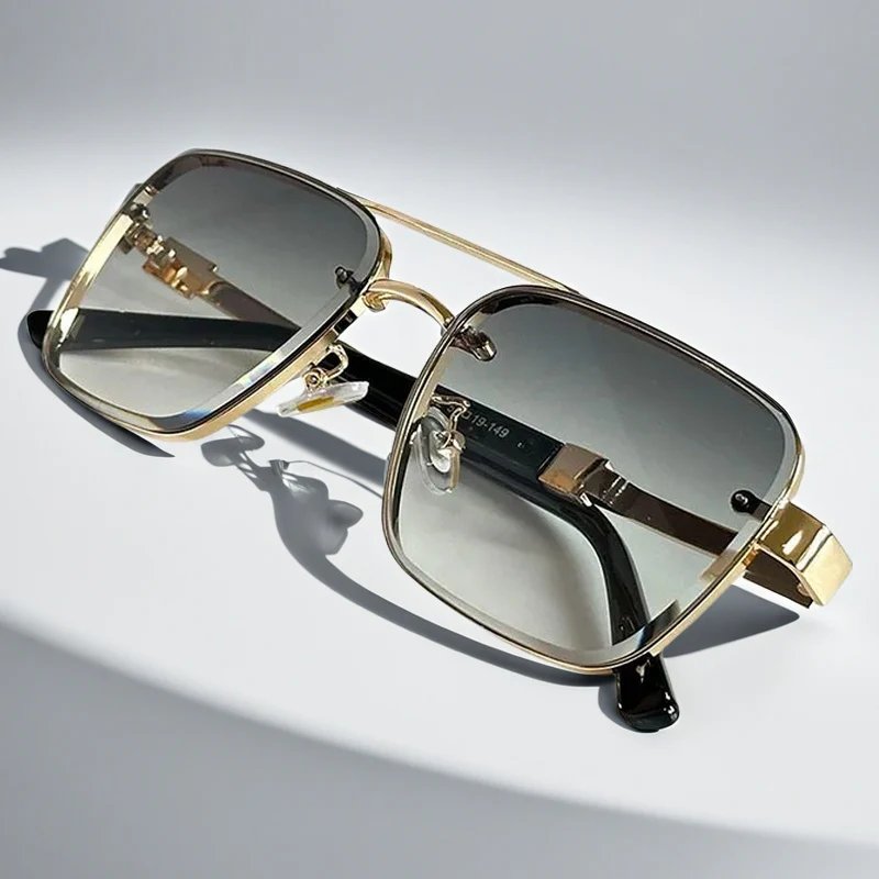 Nova™ | Squared Gradient Aviator Sunglasses