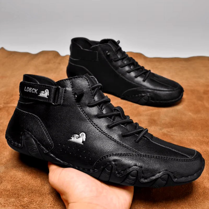 Nicholas™ | Orthopedic Barefoot Leather Shoes