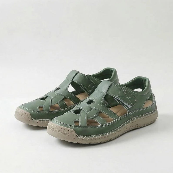 Keira™ | Lightweight Open Design Sandals with Velcro Closure