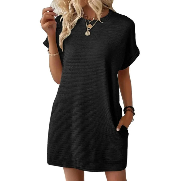 Serenity™ | Casual Loose Fit Round Neck Dress