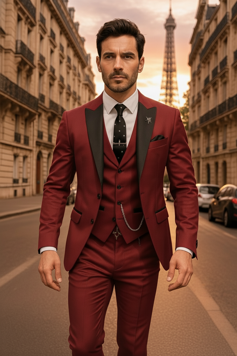Dennis | Men Spring Formal Three Piece Suit