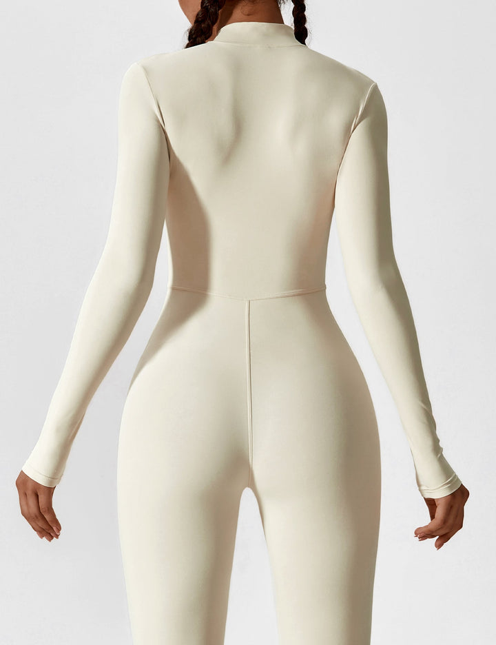 Julia | Women’s Spring Stretch Zip Up Jumpsuit