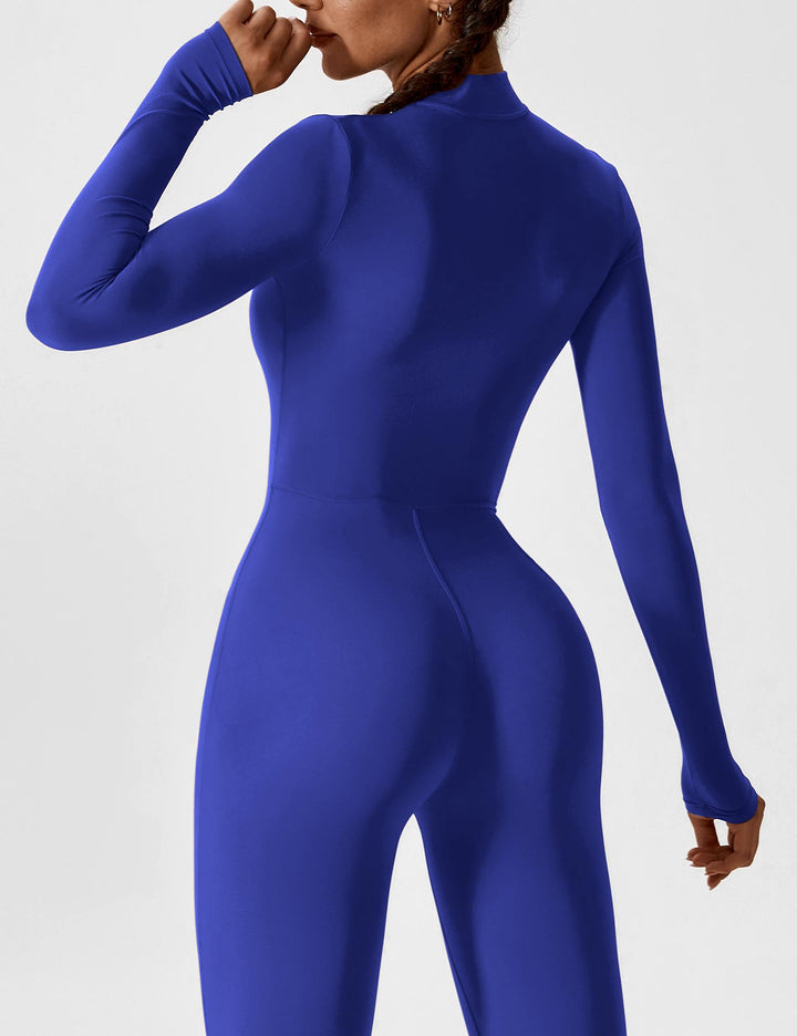 Julia | Women’s Spring Stretch Zip Up Jumpsuit